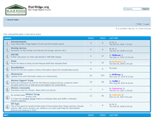 Tablet Screenshot of forums.blairridge.org